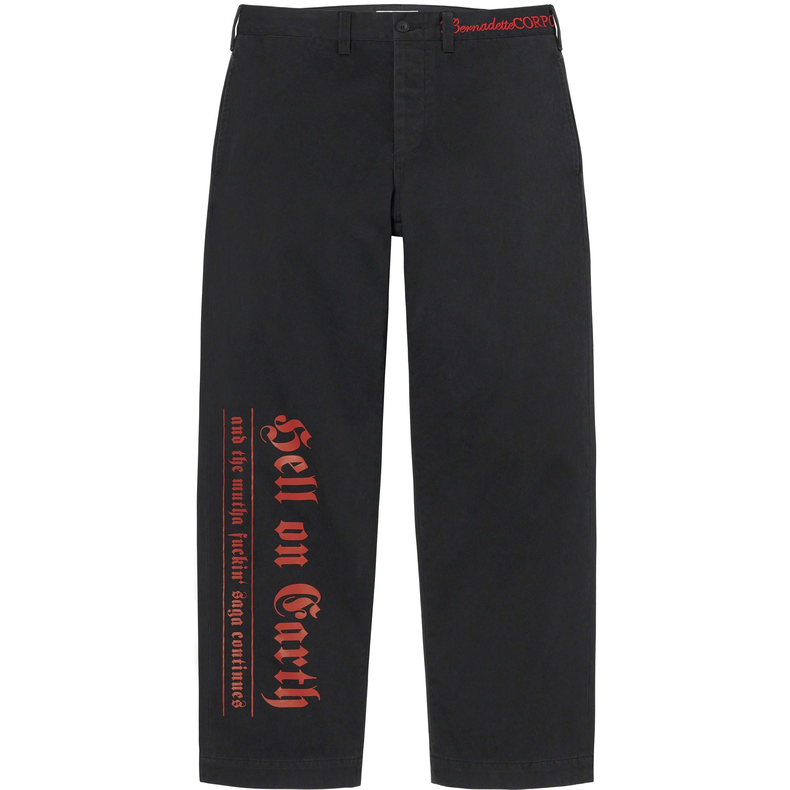 Supreme/Bernadette Corporation Old English Chino Pant view 2